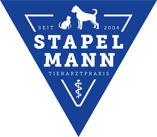 „Tierarztpraxis Sabine Stapelmann“-Logo, zur Startseite